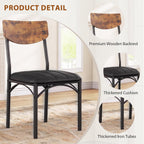 Jocoevol Dining Chairs Set Of 4, Dining Room Chairs, Kitchen Chairs