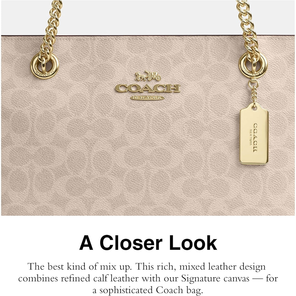 Coach Womens Cammie Chain Tote