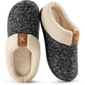 Ultraideas Women'S Indoor Bedroom Slipper With Memory Foam, Gift For Women, Wool-Like House Shoe With Anti-Skid Rubber Sole For Ladies