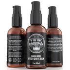Viking Luxury After-Shave Balm - Soothes Face, Moisturizes After Shaving, Eliminates Razor Burn - Sandalwood Scent