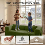 78.8" Convertible Futon Sofa Bed, Boneless Couch For Living Room