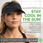 Gaiam Womens Visor
