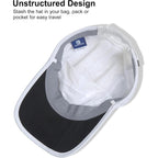 GADIEMKENSD Mens Folding Outdoor Hat Long Brim UPF 50+ Sun Protection