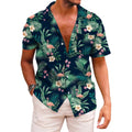 Kyku Funky Hawaiian Shirt For Men Palm Beach Shirts Tropical Vacation Clothes
