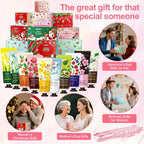 20 Pack Hand Cream Gift Set,Mothers Day Gifts,Moisturizing Hand Lotion for Dry Hands,Birthday Gifts for Women& Teen Girls,Teacher Appreciation Gifts,Nurses Week Gifts,Travel Size Bulk