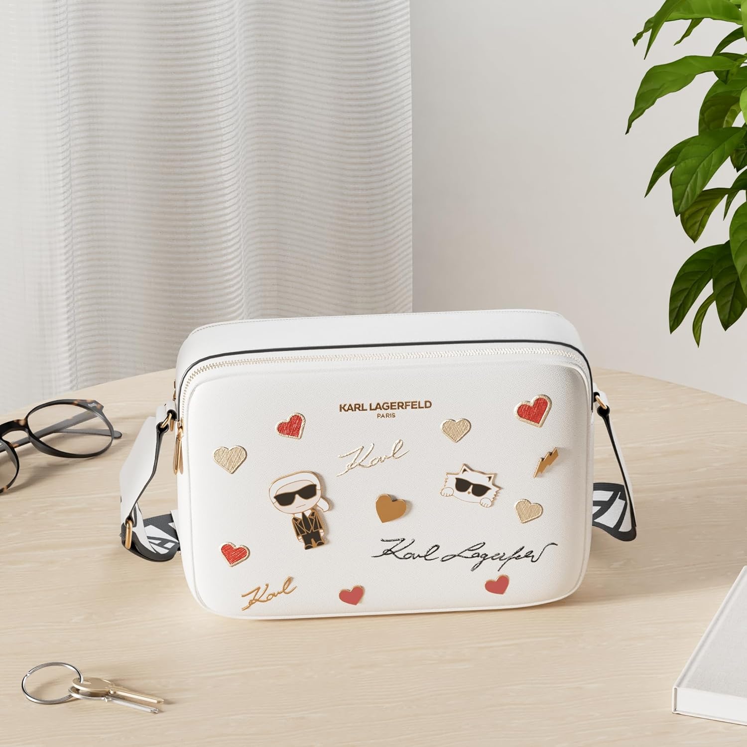 KARL LAGERFELD Paris Maybelle Pin Crossbody