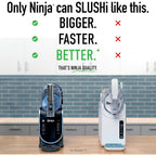 Ninja SLUSHi Frozen Drink & Slushie Machine with RapidChill Technology | 88 oz. Easy Fill Vessel | 5 Preset Programs | Make Margaritas, Frappés, & More | With Dishwasher Safe Parts | Black | FS301