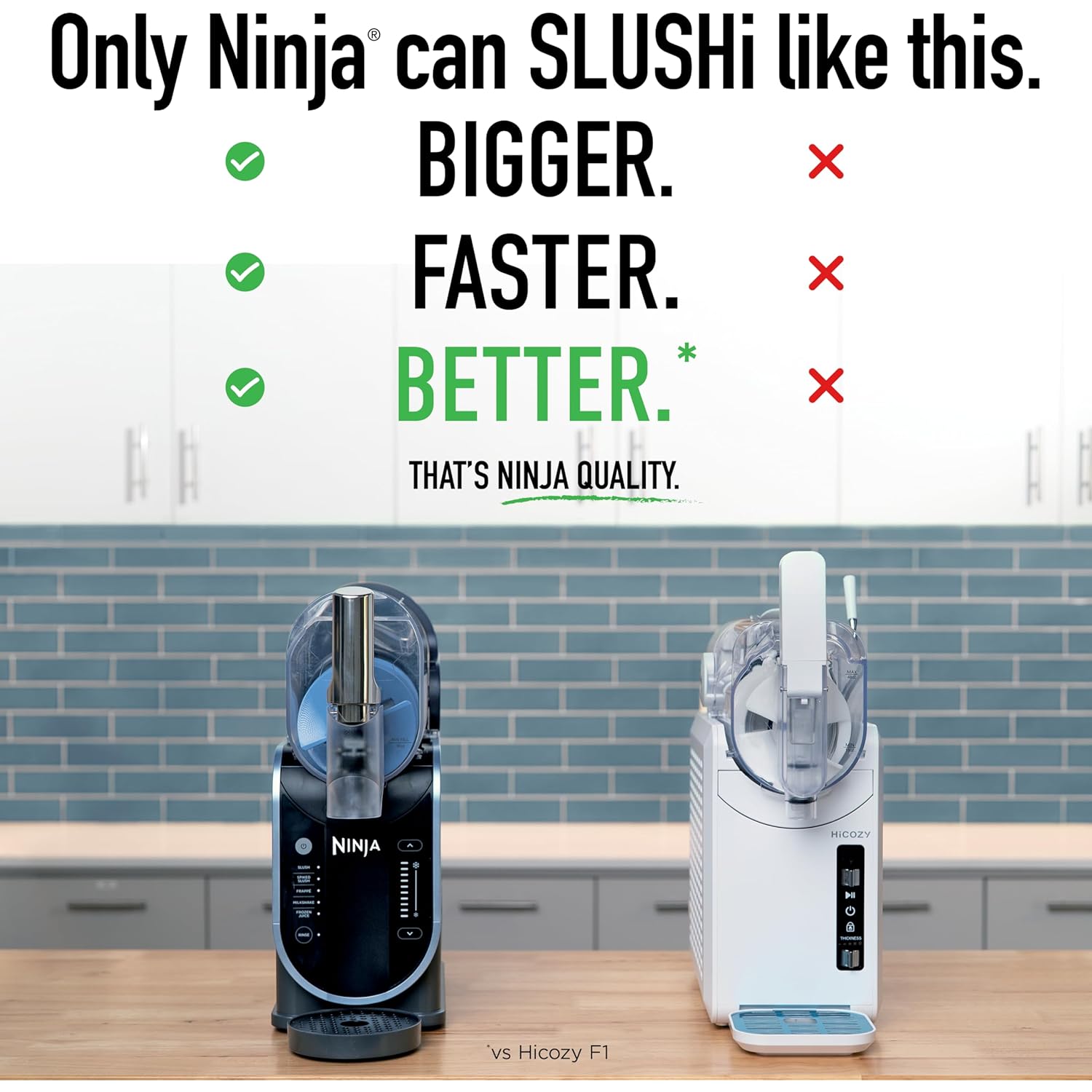 Ninja SLUSHi Frozen Drink & Slushie Machine with RapidChill Technology | 88 oz. Easy Fill Vessel | 5 Preset Programs | Make Margaritas, Frappés, & More | With Dishwasher Safe Parts | Black | FS301