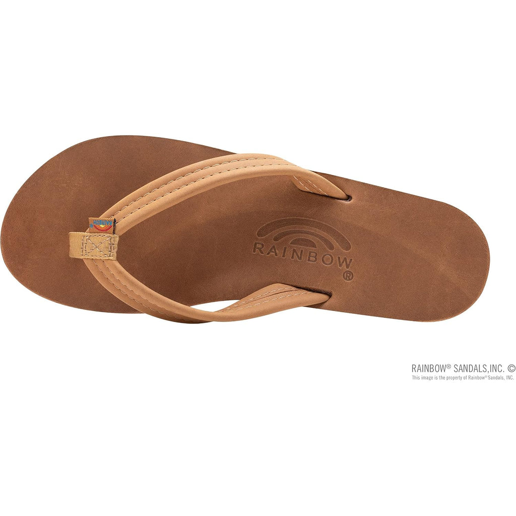 Rainbow Sandals Women'S Luxury Leather - Single Layer Arch Support With A 3/4" Medium Strap