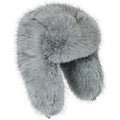 Faux Fur Russian Hat,Furry Warm Winter Trapper Hat with Earmuffs for Men and Women