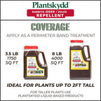 Plantskydd Animal Repellent For Deer, Rabbit, Voles, Blood Meal, 3Lb Jug | Long-Lasting Year-Round Protection For Gardens, Shrubs, Flowers - Also Repels Elk, Moose, Squirrels, Chipmunks, Ps-Vrd-3