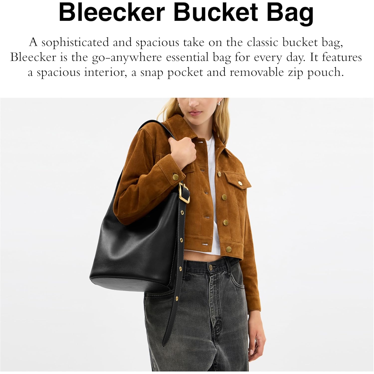 COACH Bleecker Bucket Bag