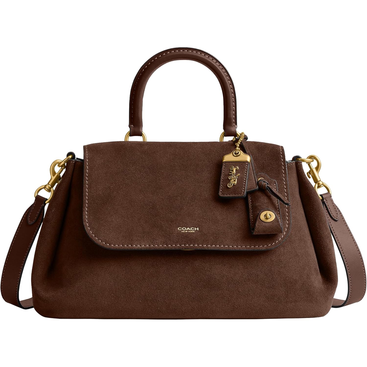 Coach Womens Slouchy Rogue Top Handle Bag