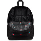 Jansport Superbreak Plus Fx Backpack - Work, Travel, Or Laptop Bag With Water Bottle Pocket - Surreal Sensations Black