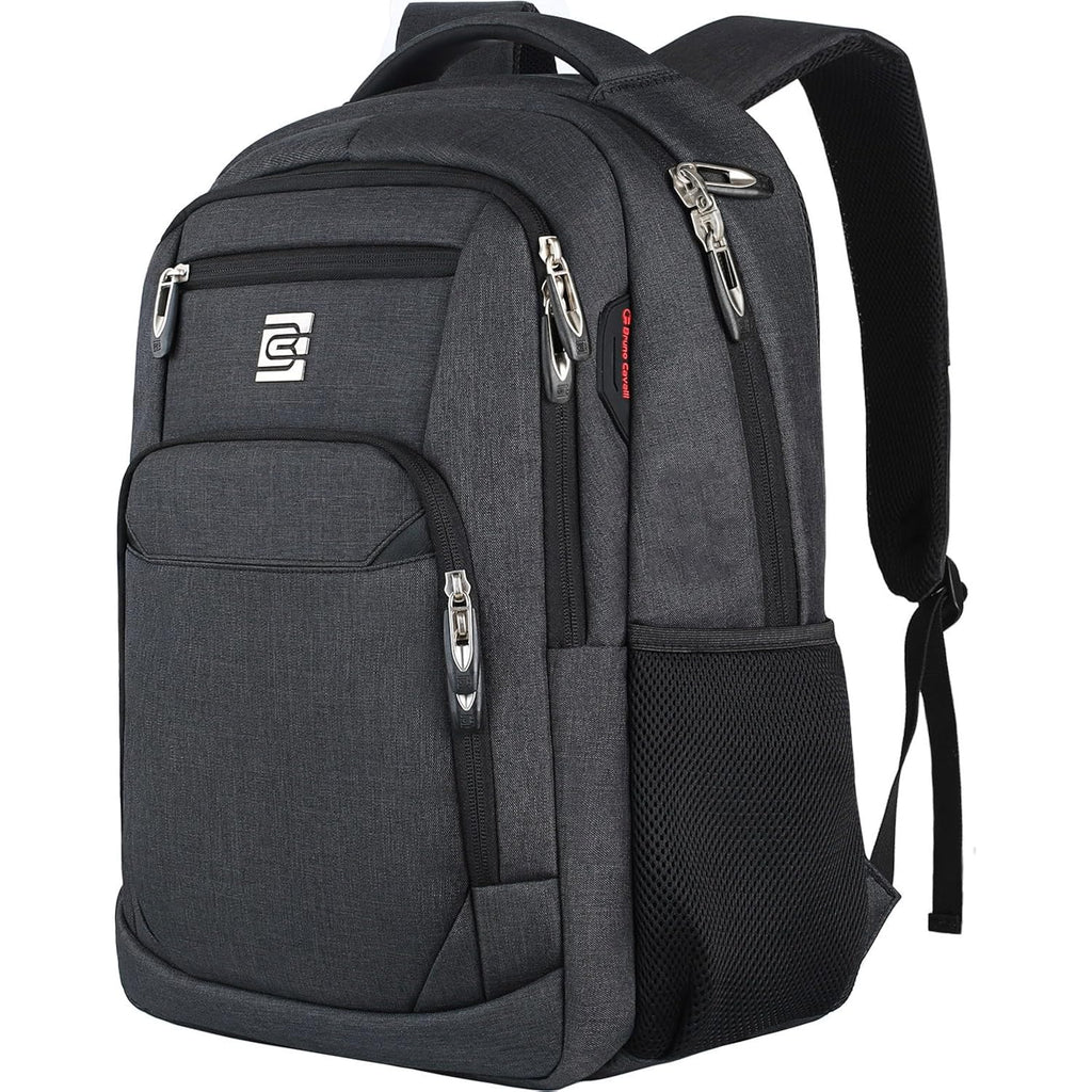 Laptop Backpack,Business Travel Anti Theft Slim College Backpack | Water Resistant Durable Computer Bag Gift For Women & Men Fits 15.6 Inch Laptop And Notebook - Black