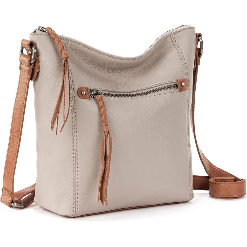 The Sak Ashland Crossbody Purse - Women's Leather Handbag For Everyday & Travel - Cross Body With Adjustable Shoulder Strap