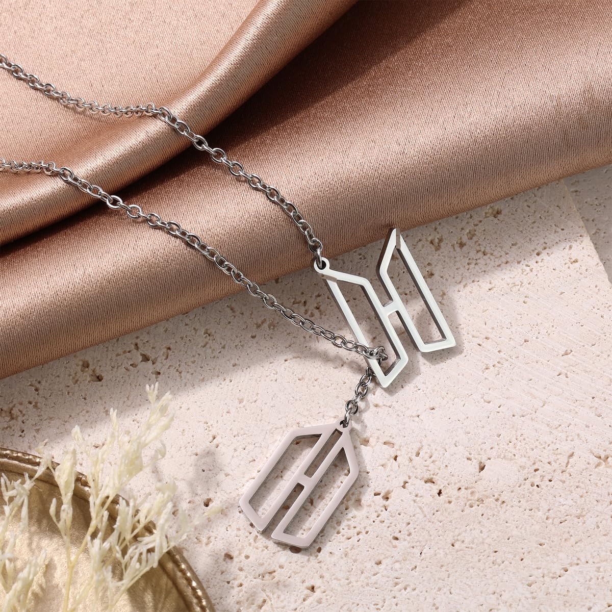 Army Necklace Stainless Steel Pendant Chain Jewelry Accessory Fans Gifts for Women Men