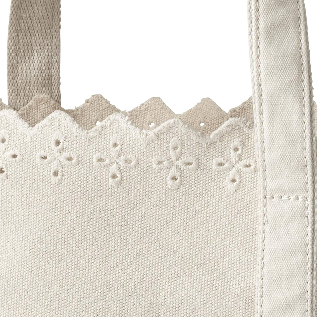 Lands' End Open Top Canvas Tote Bag