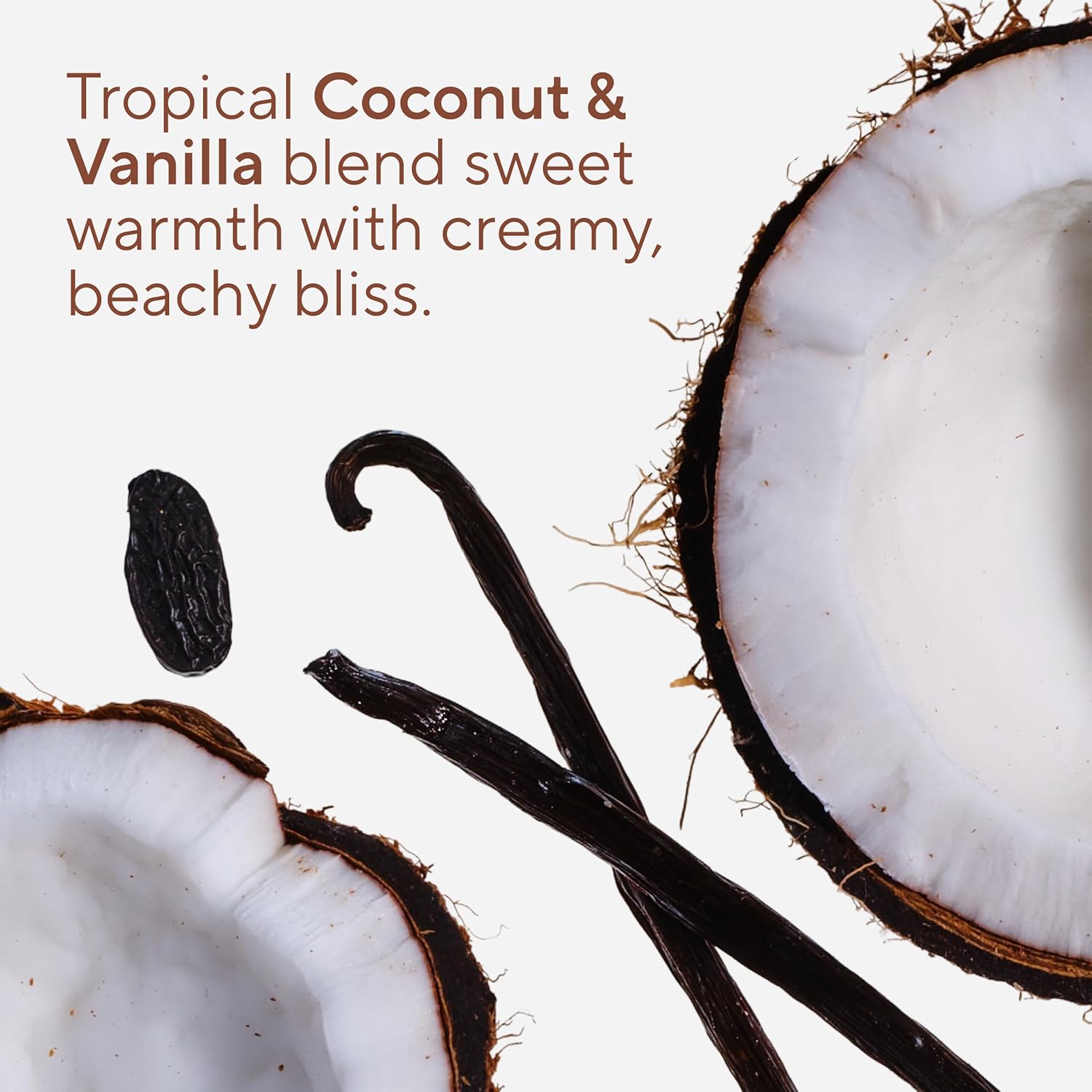 Native Coconut & Vanilla Exfoliating Body Scrub for Women & Men, 1 Wash to Soft, Smooth Skin, Gently Exfoliates Even Sensitive Skin, Clean Formula, Enhances Skin Radiance, Free of Silica, 12 oz