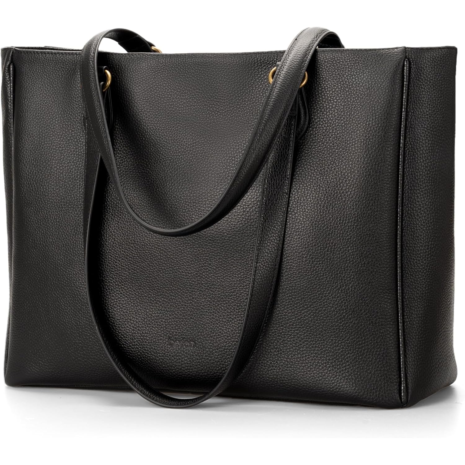 befen Genuine Leather Tote Bag for Women Work, Womens Laptop Purse Bags Shoulder Satchel Handbags with 15.6" Compartment