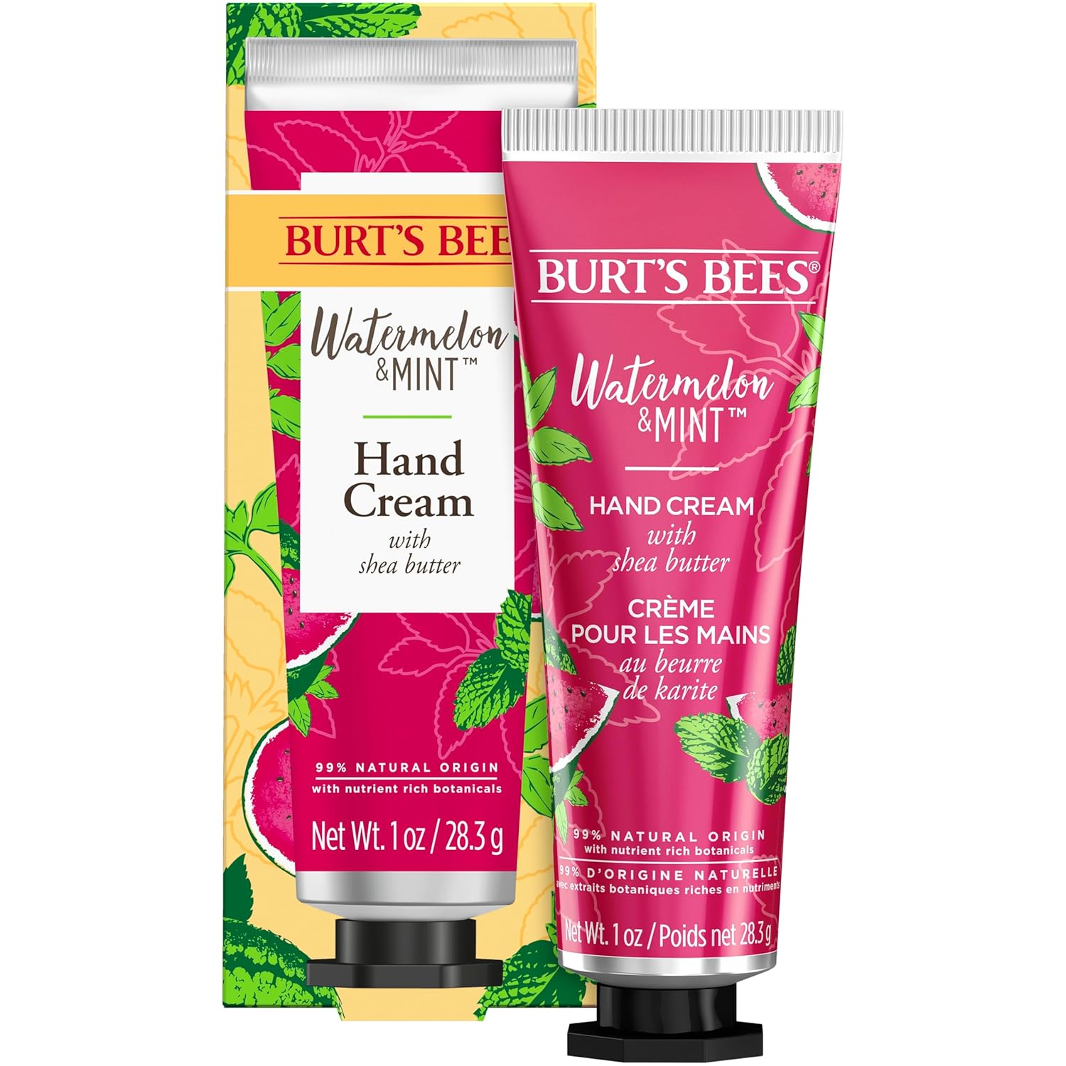 Burts Bees Watermelon & Mint Hand Cream, 1 OZ