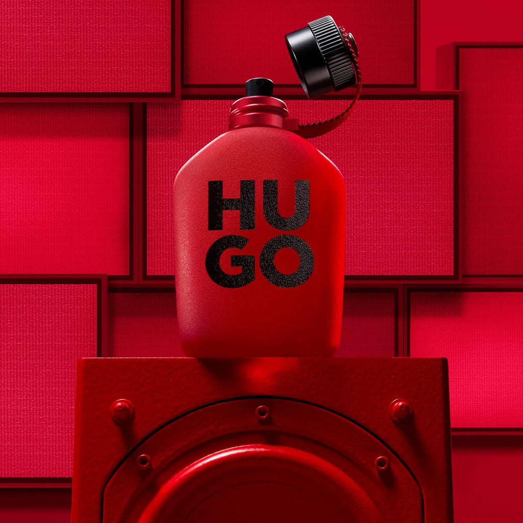 Hugo Boss Intense Eau de Parfum – Fougère Men's Cologne – With Notes of Red Apple, Thyme & Leather – Long Lasting Fragrance
