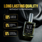 ALT. FRAGRANCES Executive No. 26 - Inspired by Creed Aventus for Men, Extrait de Parfum, Long Lasting Woody Fruity Perfume for Men with Bergamot, Pineapple & Oakmoss, 60ml