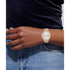 Coach Kitt Women'S 3H Quartz Watch – 34 Mm Stainless Steel Case – Link Bracelet – Stylish Fashion Accessory, Gift For Her