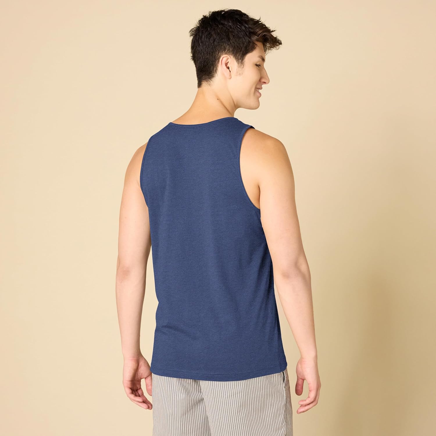 Amazon Essentials Men'S Regular-Fit Sleeveless Tank Tops