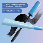 Almay Multi-Benefit Mascara, Volumizing + Lengthening, Hypoallergenic, 502 Black