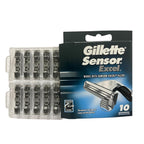 Gillette Sensor Excel Cartridges - 10 ct, Pack of 2