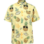 Hawaiian Shirts For Men Short Sleeve Casual Button Down Shirt Summer Beach Aloha Shirt Holiday Party Tropical Print