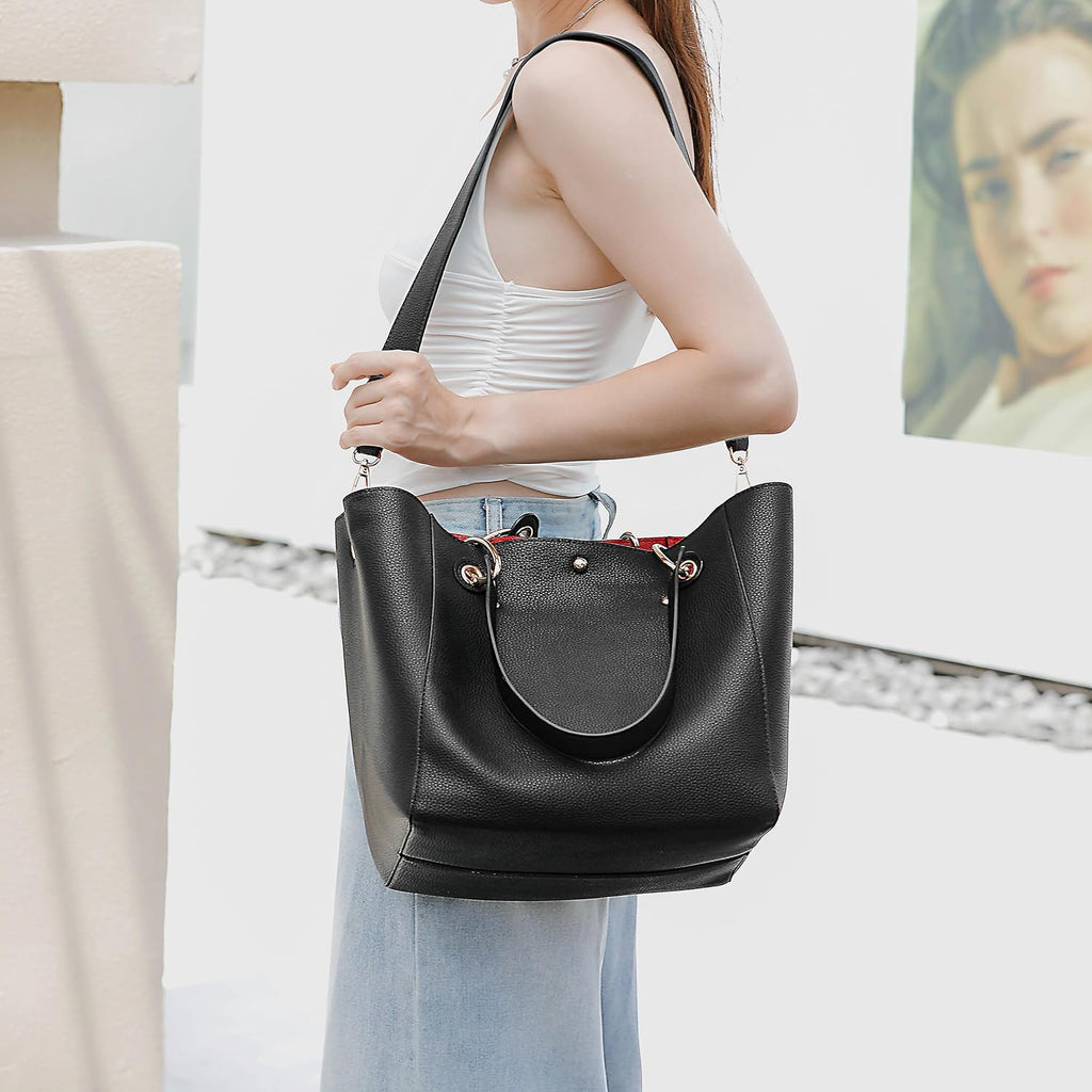 Sqlp Large Work Tote Bag For Women Designer Handbags Big Bucket Purses