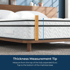 Vesgantti Queen Size Mattress 12 Inch, Cool Sleep Hybrid Mattress In A Box