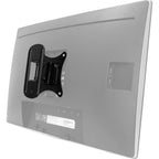 Mount-It! Small TV Wall Mount for 19–32 Inch Flat Screen TVs | Tilt and Swivel TV Wall Mount | Low Profile 2.4” Design | VESA 75x75 100x100 | Single Stud Installation | 44 lb Capacity