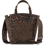Wrangler Purse for Women Animal Print Crossbody Bags Top-Handle Shoulder Bag for Everyday Travel Casual Use