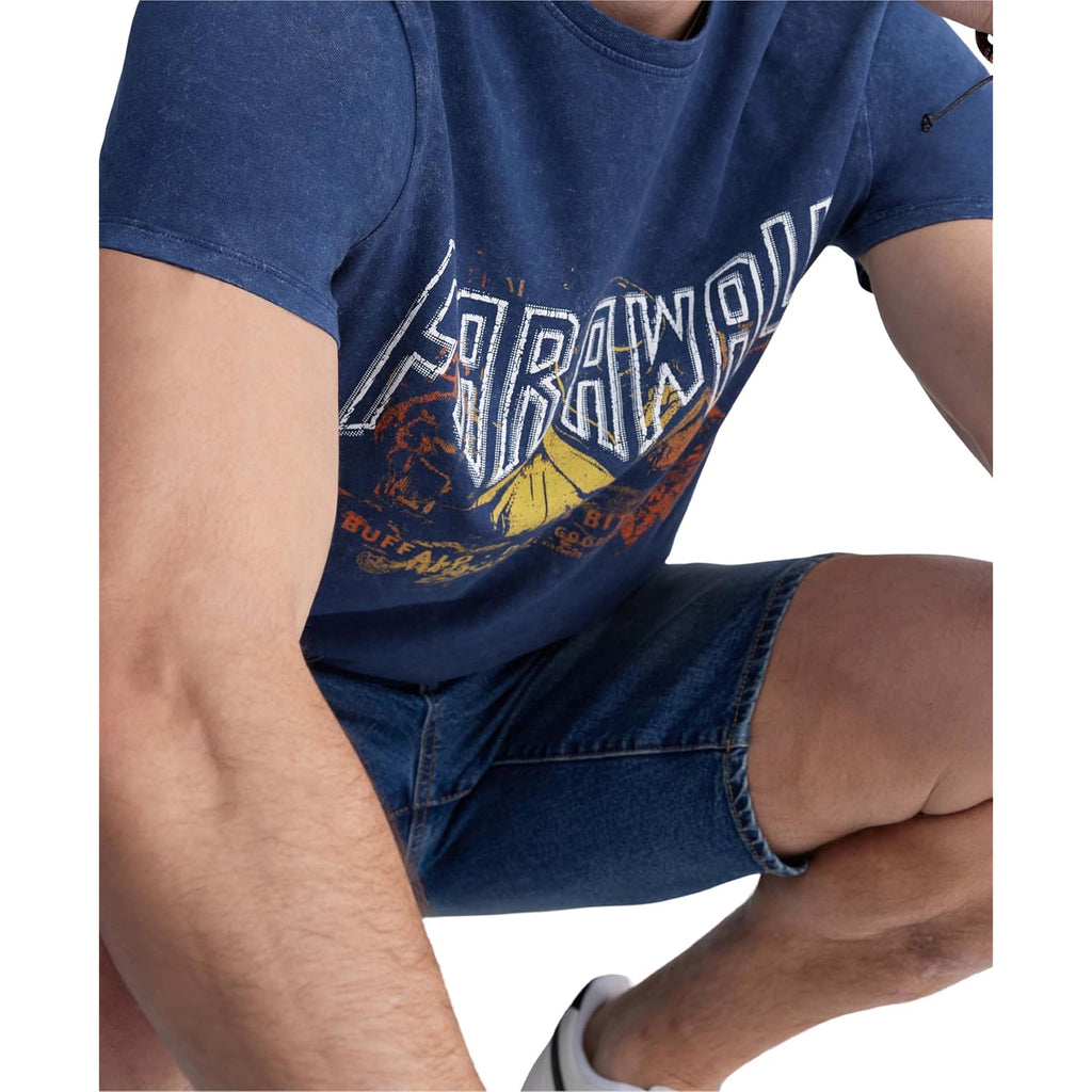 Buffalo David Bitton Men'S Relaxed Straight Dean Denim Shorts