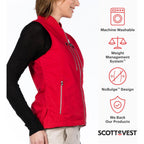 Scottevest 101 Vest For Women - 9 Hidden Pockets - Water Repellent For Travel & More