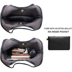 Montana West Slouchy Hobo Bags For Women Soft Designer Shoulder Purses Ladies Top Handle Handbag