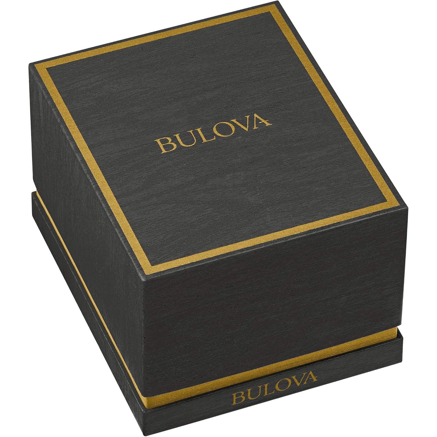 Bulova Marc Anthony Ladies Modern Quadra Diamond Gold Stainless Steel Watch,Black Dial, Style:97P167