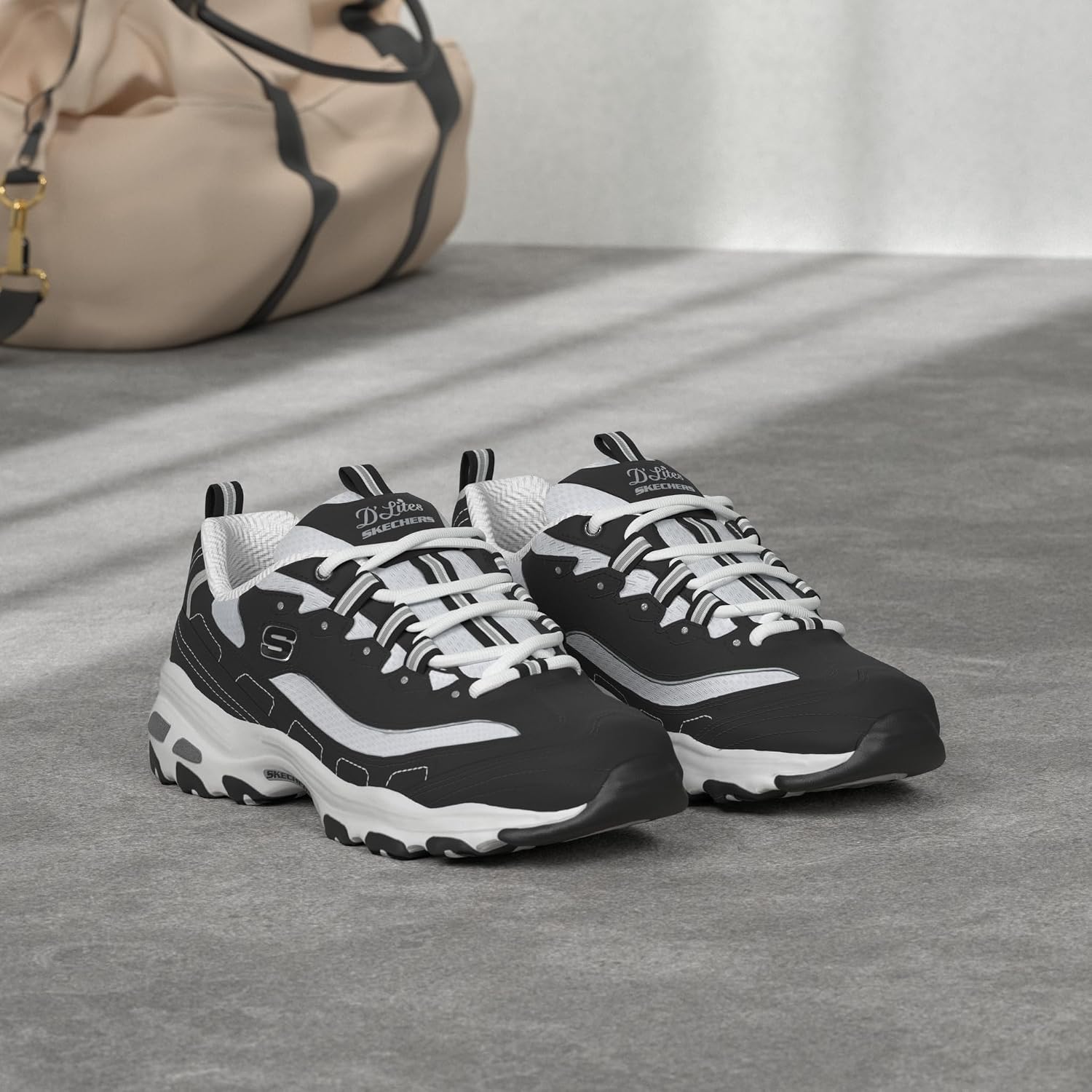 Skechers Womens D'Lites Biggest Fan