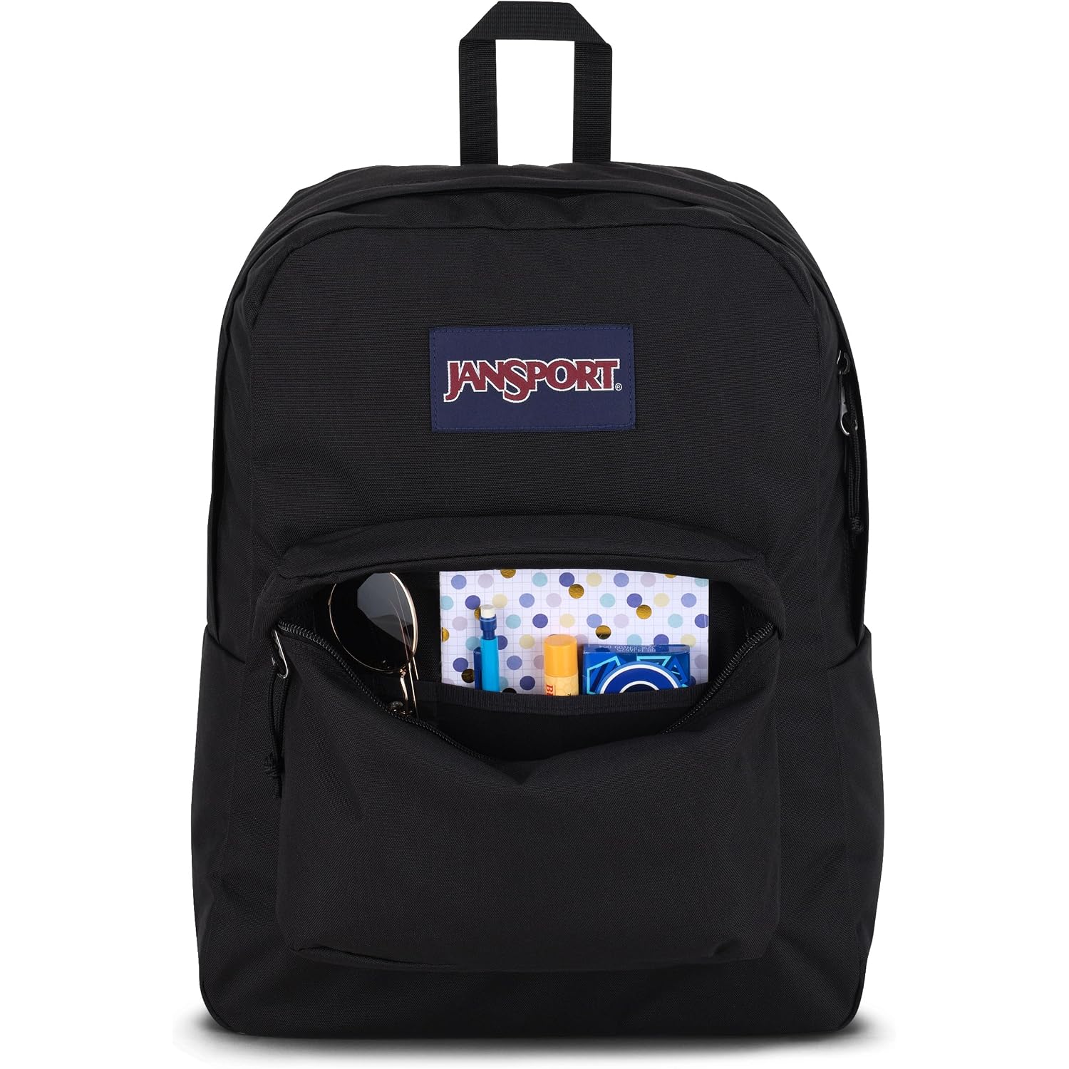 Jansport Superbreak One Backpacks - Durable, Lightweight Bookbag With 1 Main Compartment, Front Utility Pocket With Built-In Organizer - Premium Backpack, Black