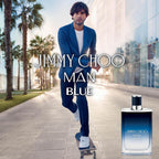 JIMMY CHOO - Man Blue Eau de Toilette - Men's Fragrance - Aromatic Leathery Woody - With notes of Black Pepper, Cypress & Sandalwood