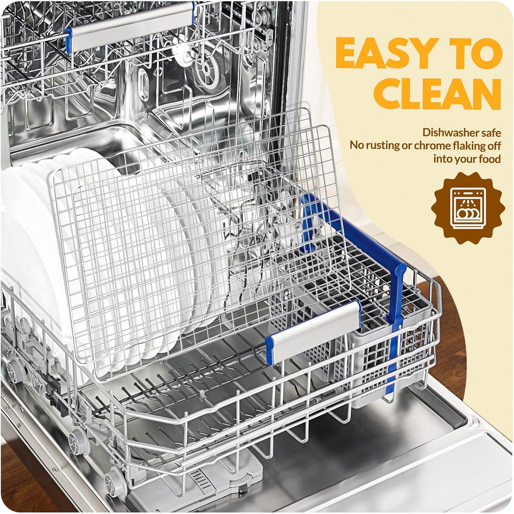 2 Pcs Cooling Racks For Cooking And Baking, 15X10 Inches Stainless Steel Cooling Rack, Sheet Pan With Wire Rack For Baking Sheet, Bacon Rack Oven Safe Fits Jelly Roll Sheet Pan