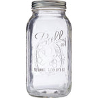 Ball 64 Ounce Jar, Wide Mouth, Set Of 2