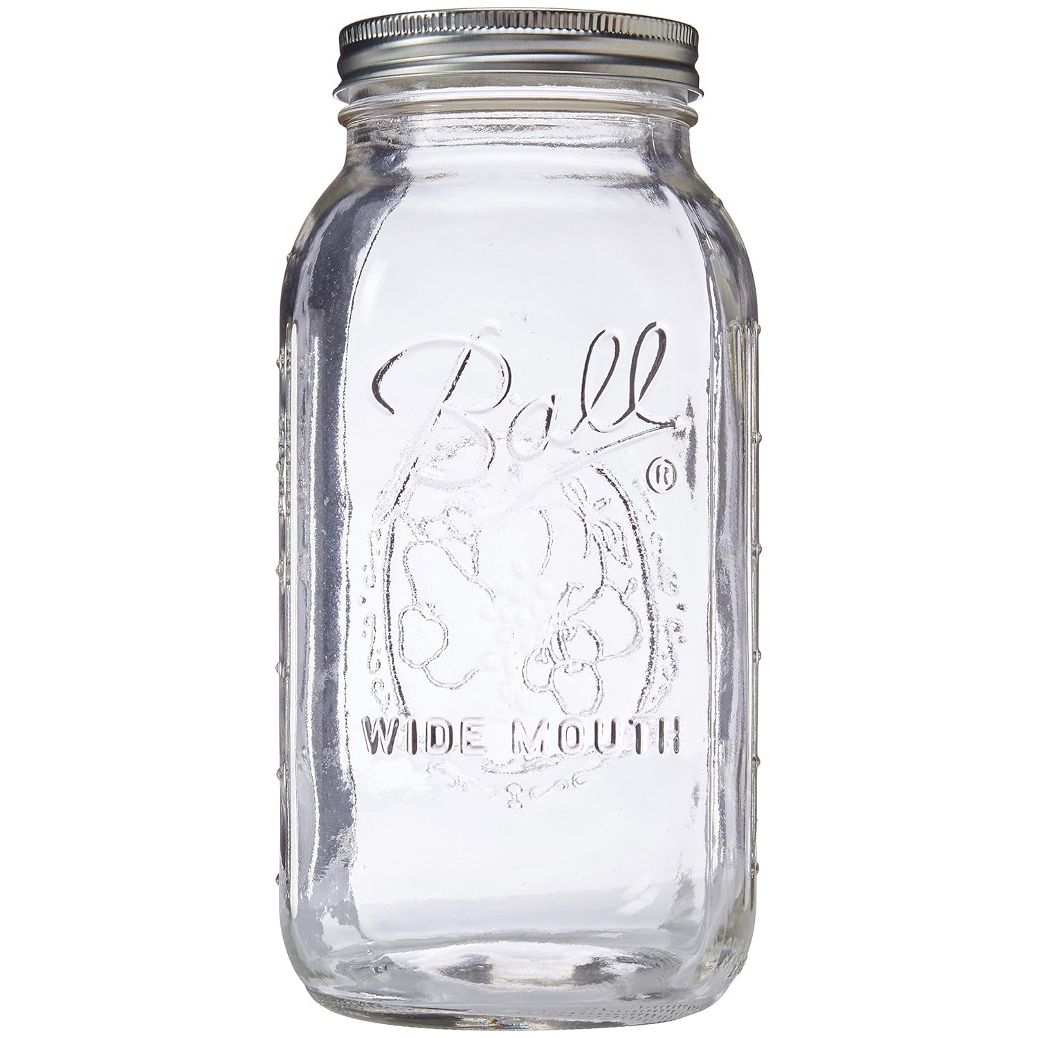 Ball 64 ounce Jar, Wide Mouth, Set of 2