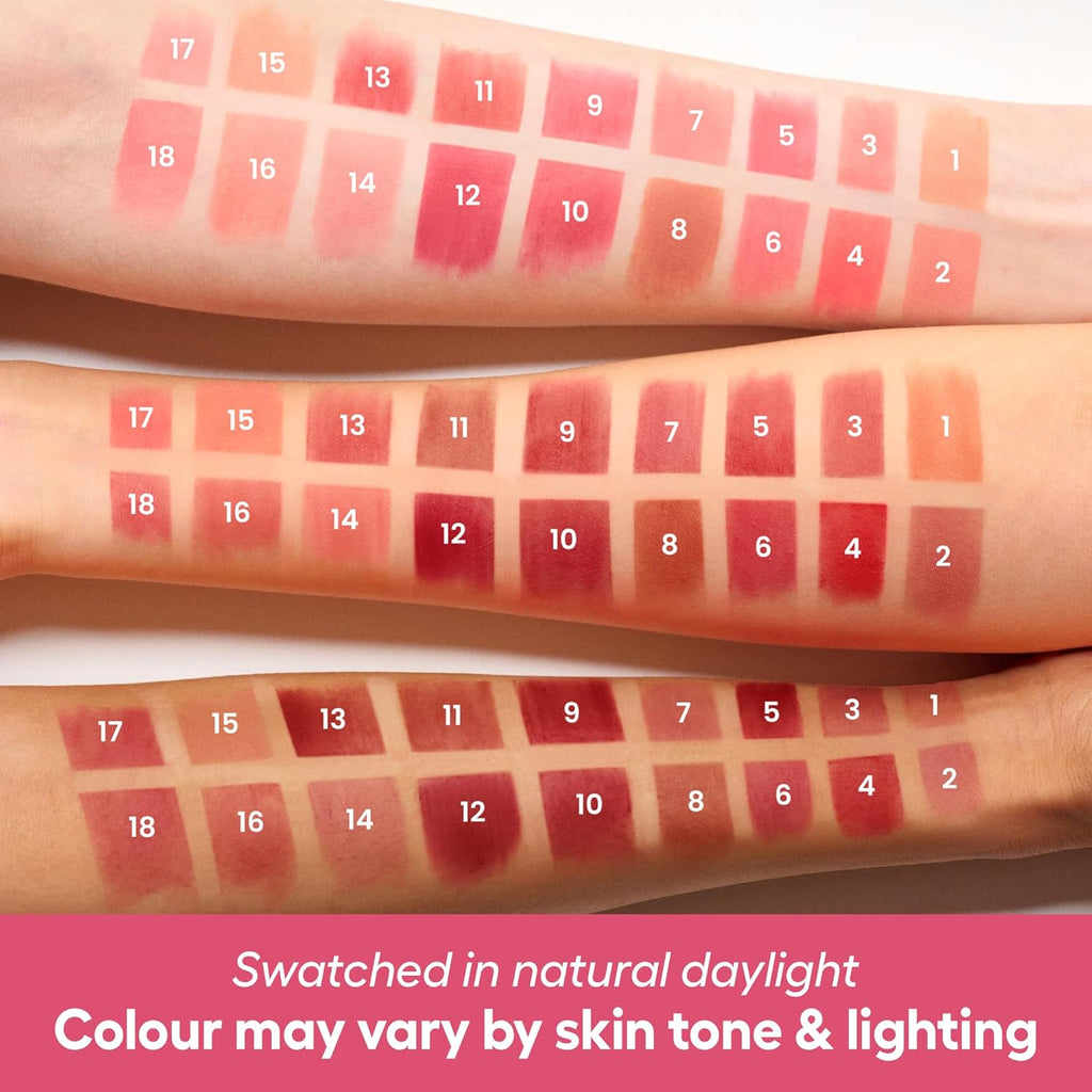 COLORGRAM NUDE BLUR TINT 02 CHARMING PINK | K-Beauty Makeup, Soft-Focus Matte Lip Stain, 2-in-1 Lip & Cheek