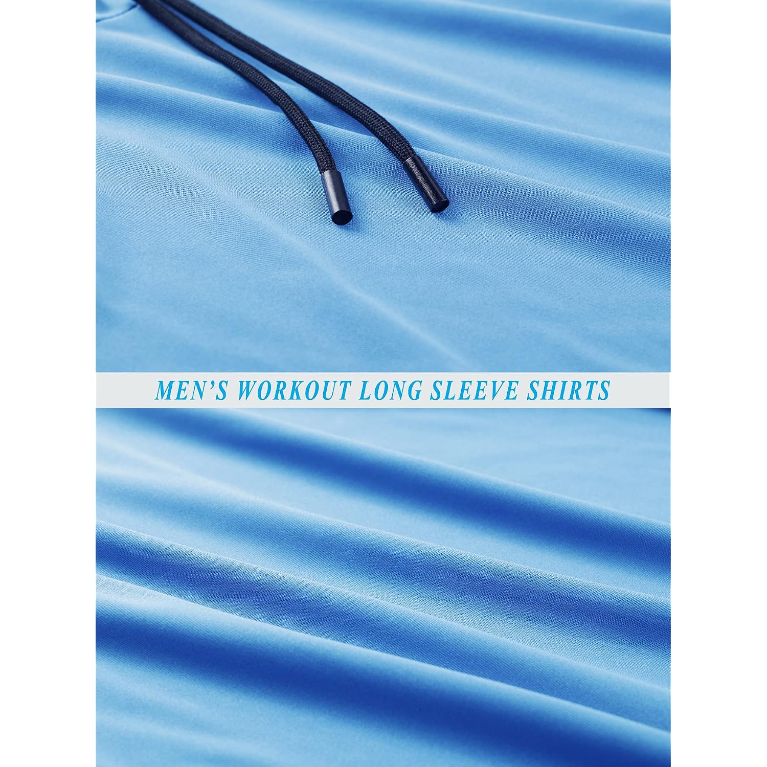 Cadmus Men'S Workout Long Sleeve Fishing Shirts Upf 50+ Sun Protection Dry Fit Hoodies