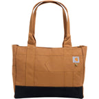 Carhartt Horizontal Zip Tote, Durable Water-Resistant Tote Bag with Zipper Closure