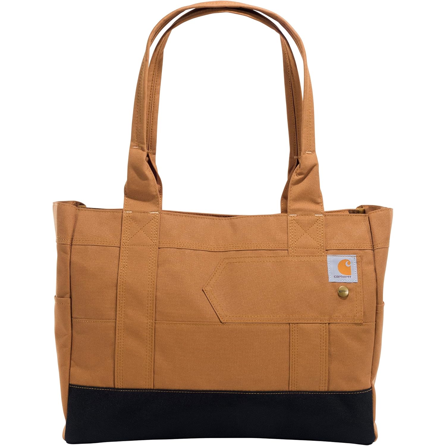 Carhartt Horizontal Zip Tote, Durable Water-Resistant Tote Bag with Zipper Closure